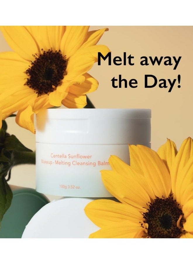 Haruharu Wonder Centella Sunflower Makeup-Melting Cleansing Balm 100g  - Image 3