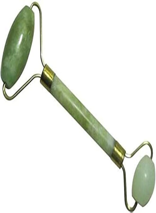 JOULLI Anti Aging Jade roller Therapy Natural Jade Facial Roller Double Neck Healing Slimming Massager