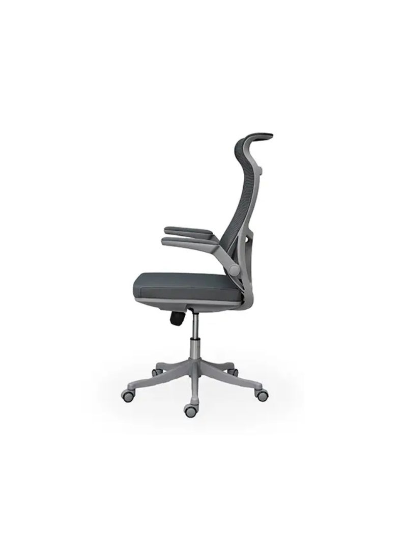 ROYALOAK Verona Ergonomic Office Chair | High Back | Nylon Base | Lumbar Support | Comfortable Seating | Revolving Chair - Image 5