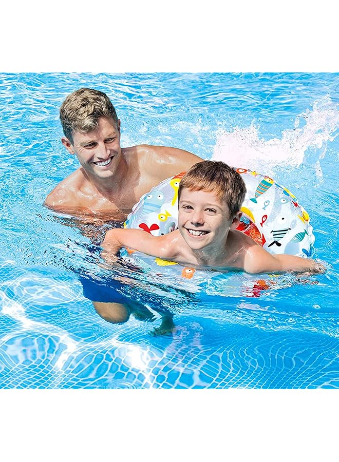 انتكس 59242Ep حلقة سباحة شفافة قابلة للنفخ - Image 4