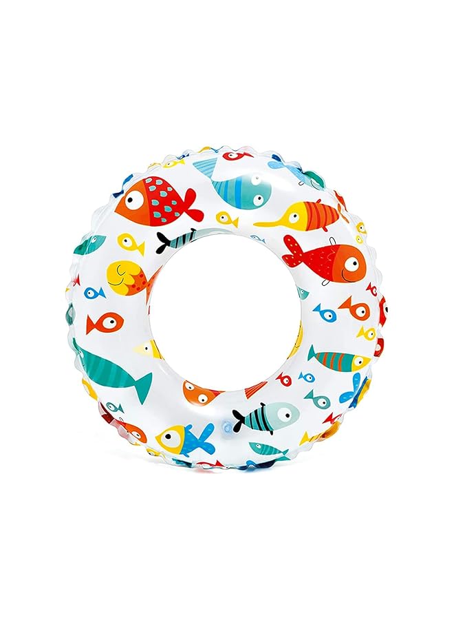 انتكس 59242Ep حلقة سباحة شفافة قابلة للنفخ - Image 1