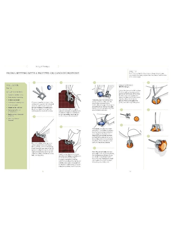 null - Stonesetting for Jewellery Makers (New Edition): Techniques, Inspiration & Professional Advice for Stunning Results - Image 1