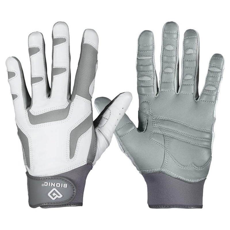 Bionic Women's ReliefGrip 2.0 Golf Glove (Silver  Small  Left)