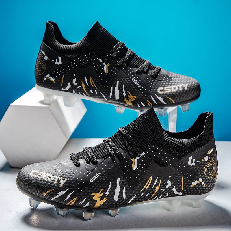 Putian Broken Football Shoes Boy'S Batch Children'S Sneaker Spike Flying Weaving Seamless Training Nail Shoes For Men - Image 5