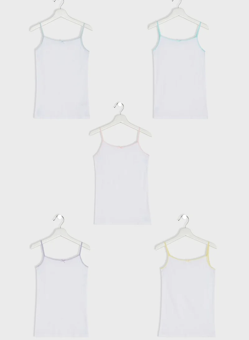 Marks & Spencer Kids 5 Pack Essential Vests