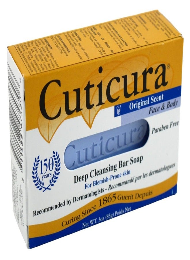 Cuticura Medicated Anti-Bacterial Bar Soap Original 3oz (2 Pack) - Image 5