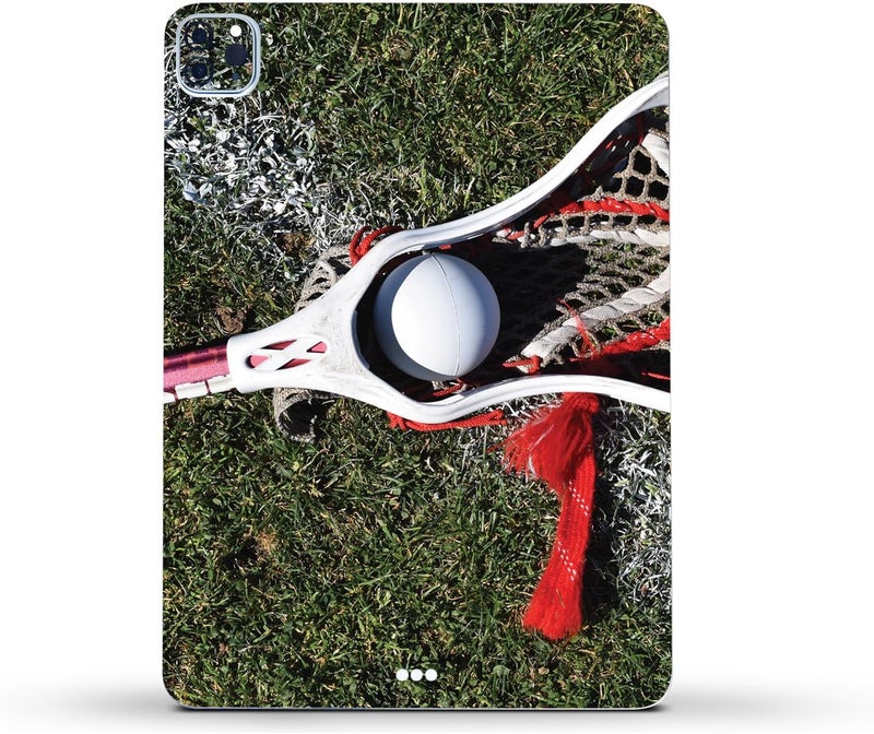 مايتي سكينز غلاف فينيلي قوي من MightySkins متوافق مع Apple iPad Pro 11" M2 الجيل الرابع (2022) - تصميم Lacrosse Ball | واقي، متين، وفريد من نوعه | سهل التطبيق | مصنوع في الولايات المتحدة الأمريكية - Image 2