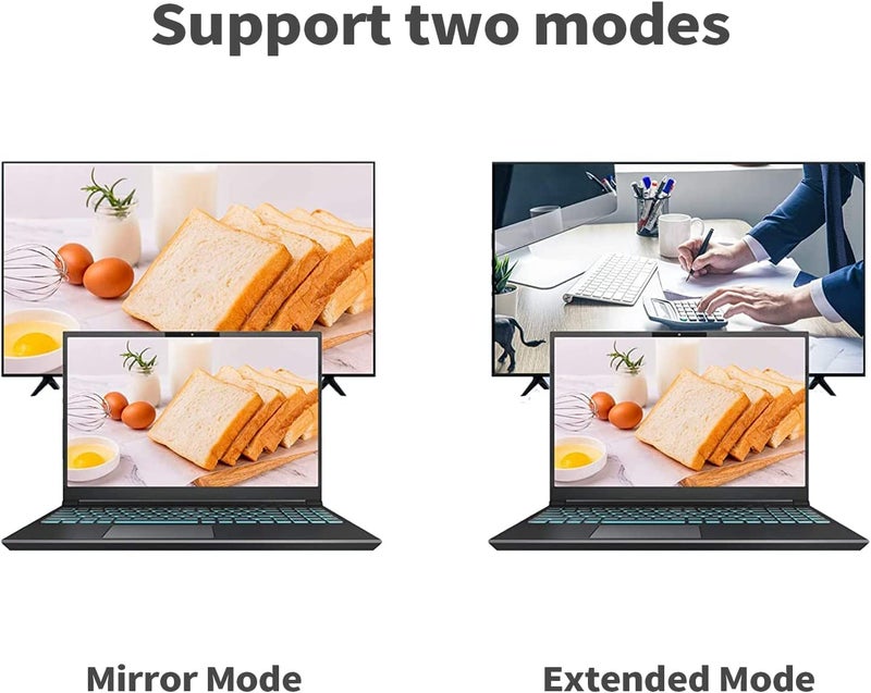 Tobo Mini DisplayPort to HDMI VGA DVI Adapter,Thunderbolt 2 to VGA HDMI DVI Converter (Male to Female),3 in 1 Mini DP Adapter for Laptop Connect Monitor TV ProjectorTD-192TC. - Image 4