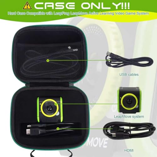 YouKnow Hard Case Compatible with LeapFrog LeapMove Active Learning Video Game System with Removable Custom Sponge Insert Only Case - Image 5