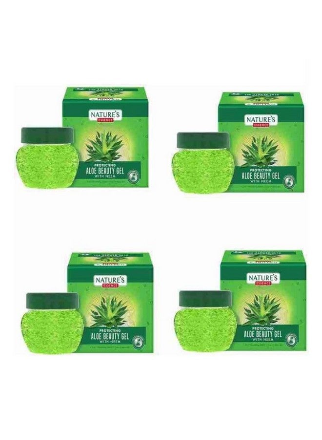 NATURE'S ESSENCE Moisturising Aloe Beauty Gel (PACK OF 4) 100ML EACH (400 ml)