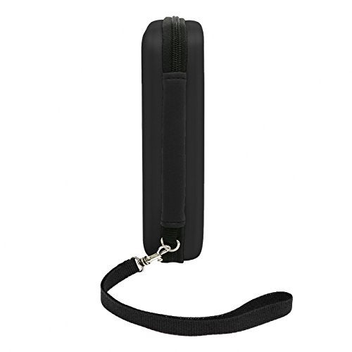 ADVcer 3DS Case, EVA Waterproof Hard Shield Protective Carrying Case with Detachable Hand Wrist Strap Compatible with Nintendo New 3DS, 3DS, 2DS XL or DSi, DS Lite, Black - Image 5