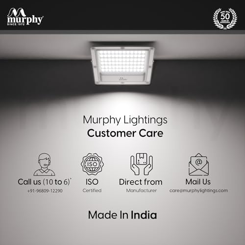 Murphy Lens Model LED 200W LED Flood Light, IP65 Rated Outdoor Light Pack of 2 (Cool White, BIS Approved) - Image 5