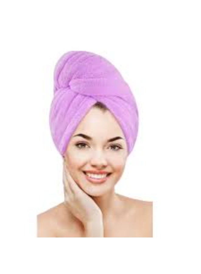 Promotional Bath Super Absorbent Microfiber Head Wrap Towel may vary color 1PC - Image 1