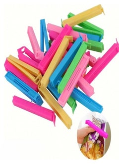 Generic A Set Of Food Bag Closure Clips, 15 pieces, large size, multi-colored  - Image 4