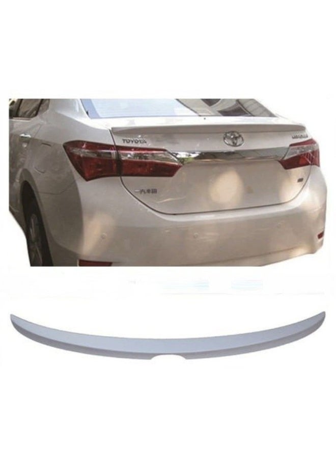 Generic Toyota Corolla spoiler 2014 2015 2016 2017 2018 white  - Image 2