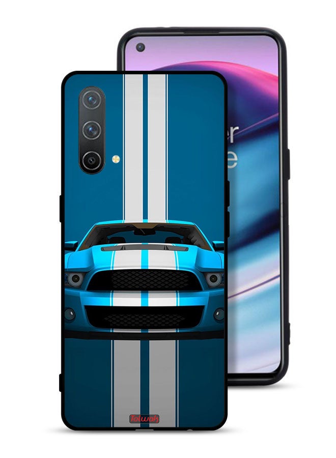 Tolwak OnePlus Nord CE 5G Protective Case Cover Car Abstract Art - Image 1