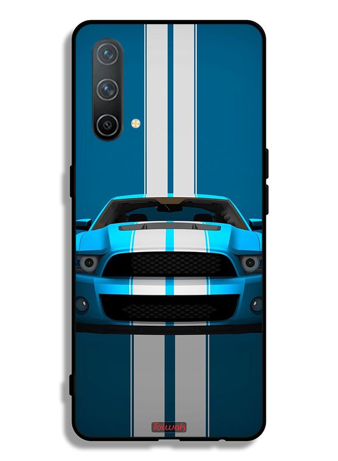 Tolwak OnePlus Nord CE 5G Protective Case Cover Car Abstract Art - Image 2