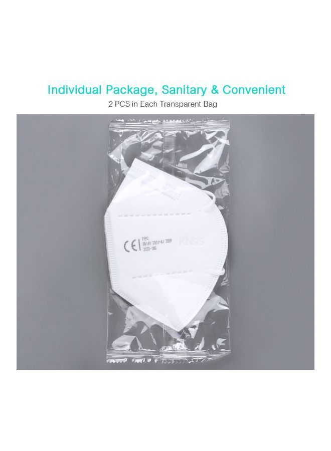 NIBEMINENT Pack Of 10 Disposable KN95 Mask - Image 4