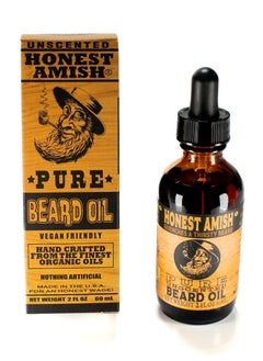 Honest Amish Honest Amish - Pure Beard Oil - 2 Ounce - Fragrance Free  - Image 2