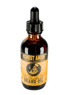 Honest Amish - Pure Beard Oil - 2 Ounce - Fragrance Free