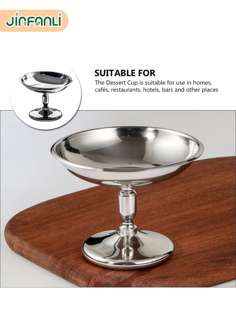 JINFANLI Mini dessert bowls, small breakfast cups, dessert cups, suitable for nuts, fruit, pudding, snacks, cereals, Room Dexoration，party gifts - Image 5