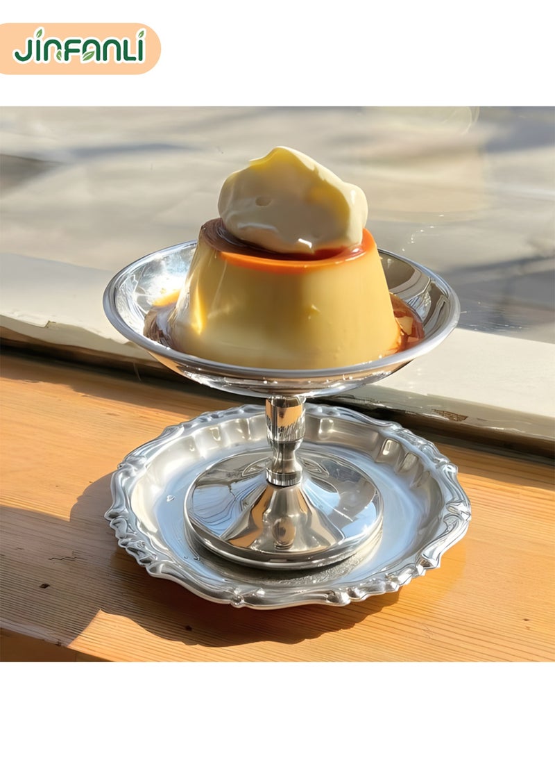 JINFANLI Mini dessert bowls, small breakfast cups, dessert cups, suitable for nuts, fruit, pudding, snacks, cereals, Room Dexoration，party gifts - Image 2