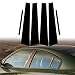 AMSPRAC Door Pillar Covers fit for Dodge Charger 20112021Exterior Molding AntiScratch Trim 6PCS Window Outer Pillar Panel SetGlossy Black - Image 2