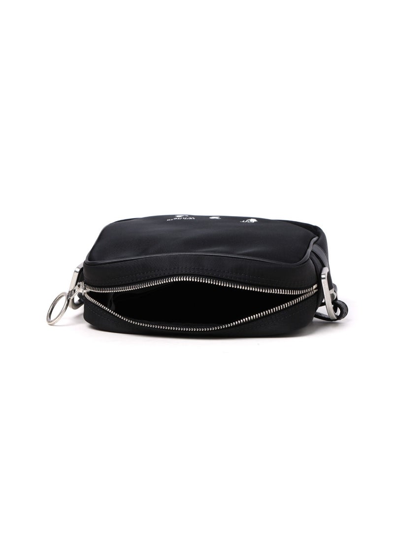 OFF-WHITE -WHITE c/o VIRGIL ABLOH™ Logo Print Crossbody Bag - Image 3