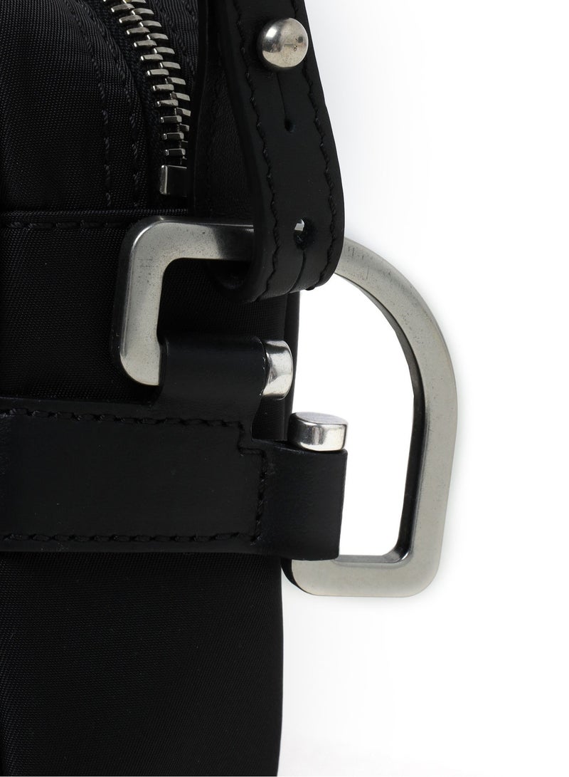 OFF-WHITE -WHITE c/o VIRGIL ABLOH™ Logo Print Crossbody Bag - Image 5