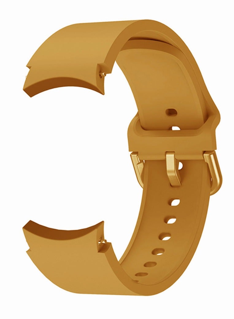 Motim Soft Silicone Watch Replacement Band, Sport Band for Galaxy Watch 4/5/6/7, Adjustable 40mm/44mm 42/46mm, Quick Release Watch Strap  - Image 3