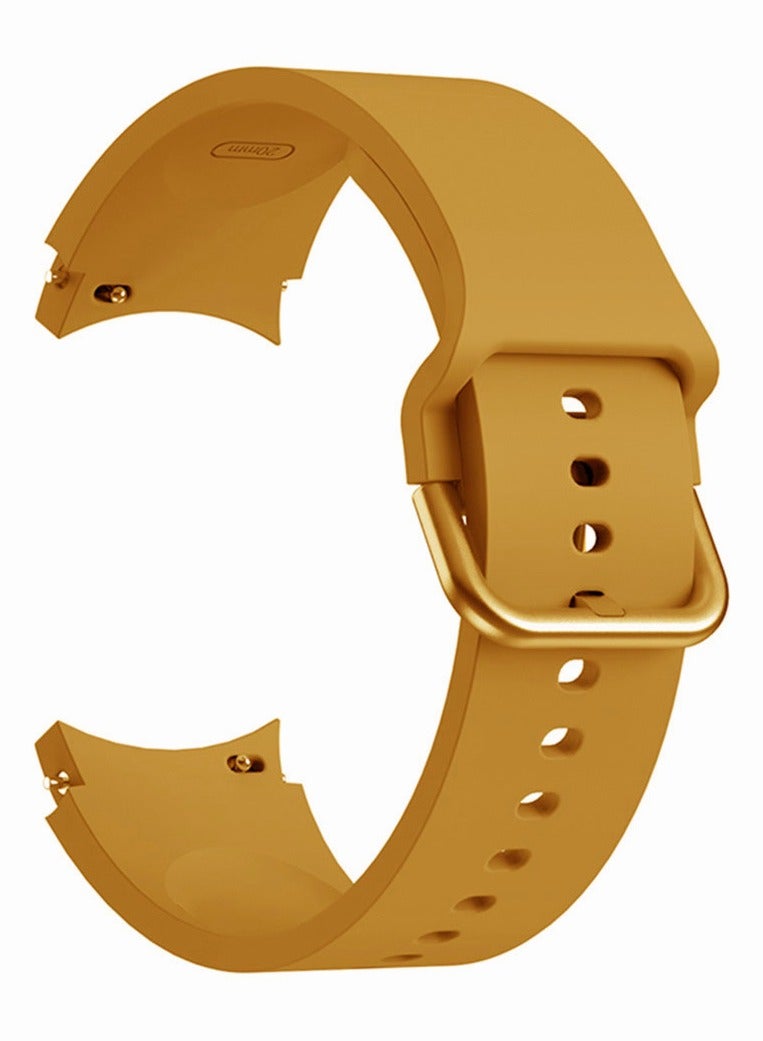 Motim Soft Silicone Watch Replacement Band, Sport Band for Galaxy Watch 4/5/6/7, Adjustable 40mm/44mm 42/46mm, Quick Release Watch Strap  - Image 1