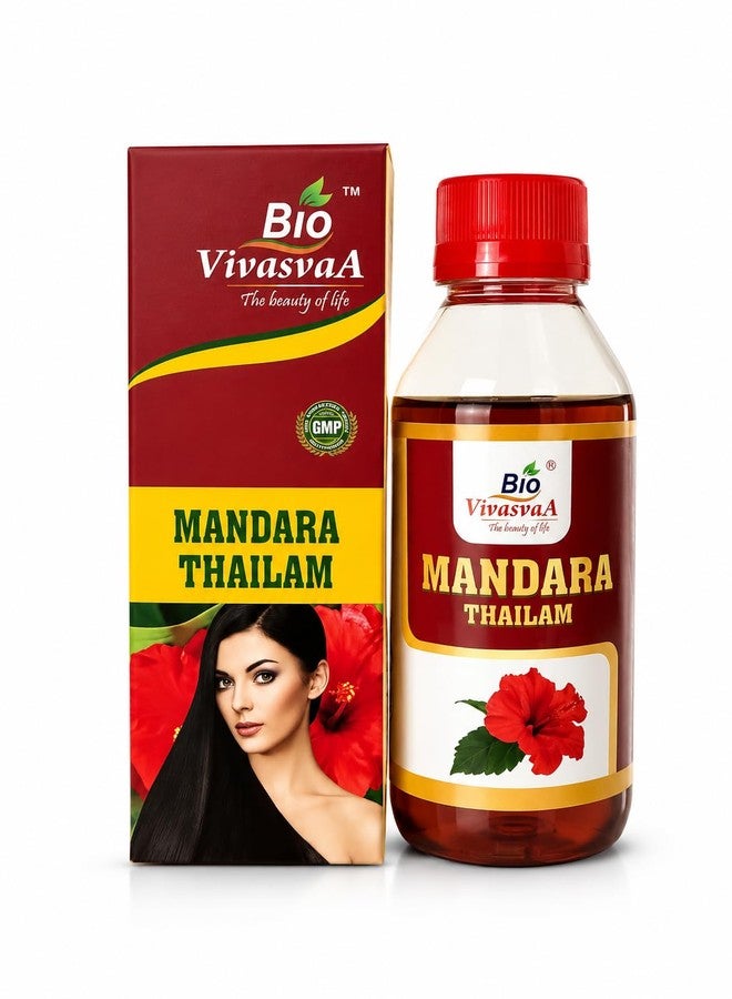 Bio Vivasva Mandara Thailam Hair Oil 200 ML - Image 1