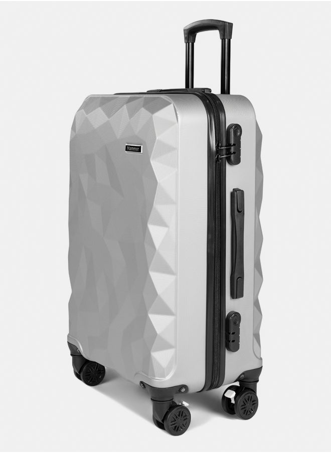 Hammer - Hammer Luggage Size 24" Diamond - 100% Pure ABS Material - One Year Warranty + 2 Year Free Maintenance - Image 1