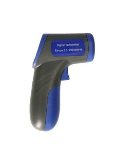 Digital Tachometer Laser Tachometer Handheld RPM Meter Speedmeter (2.5-99999RPM Measuring Range) with Backlit LCD Display for Motor Machine Lathe