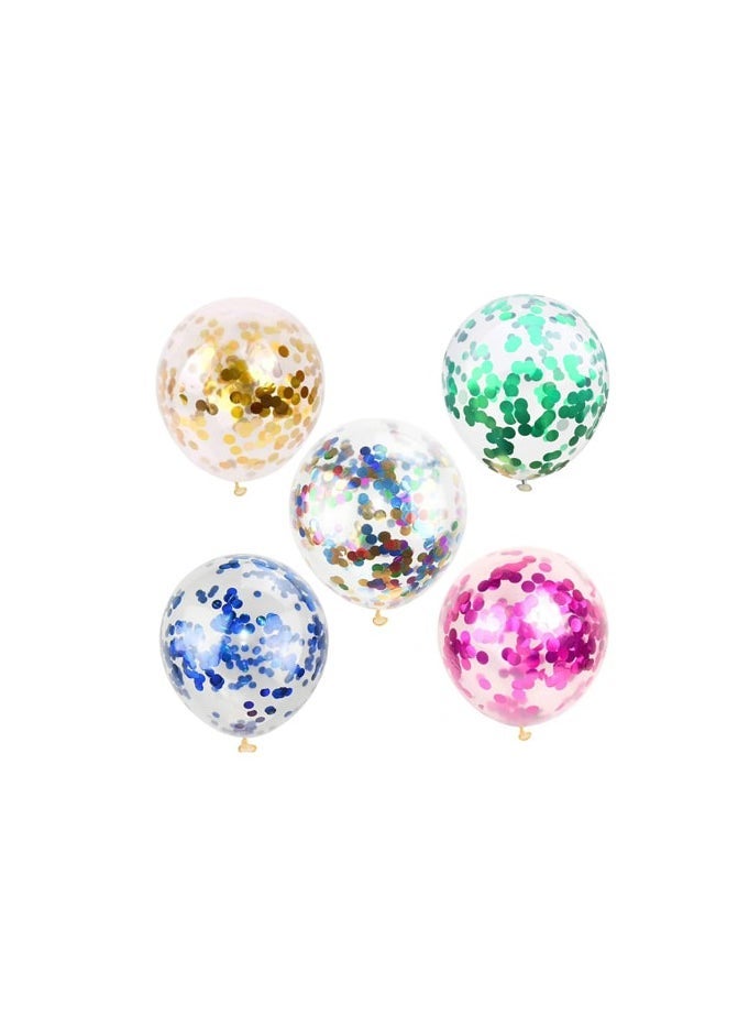 بارتي فن بوبو بالون 20 بوصة لون وردي مع LED + بريق 1 مجموعة / بطاقة - Image 1