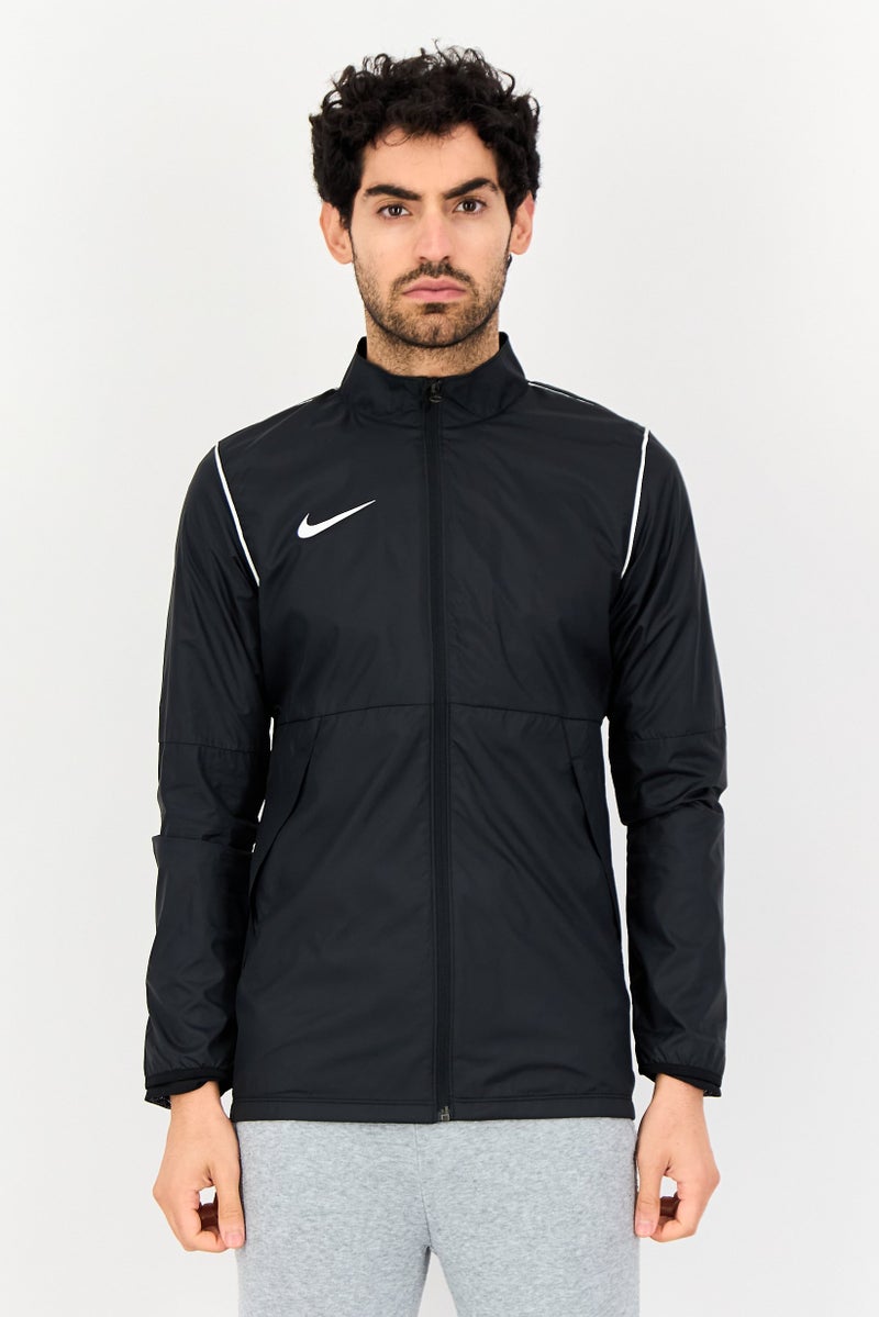 Nike Men Sportswear Fit Long Sleeve Football Jacket, Black - Image 1
