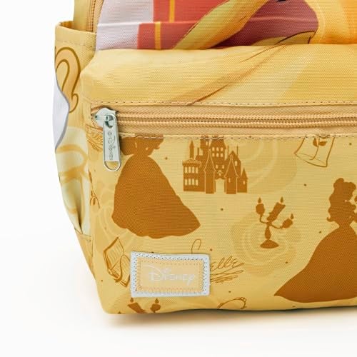 Wondapop - Beauty and the Beast - Belle 13"" Nylon Deluxe Daypack, Yellow, A25233 - Image 4