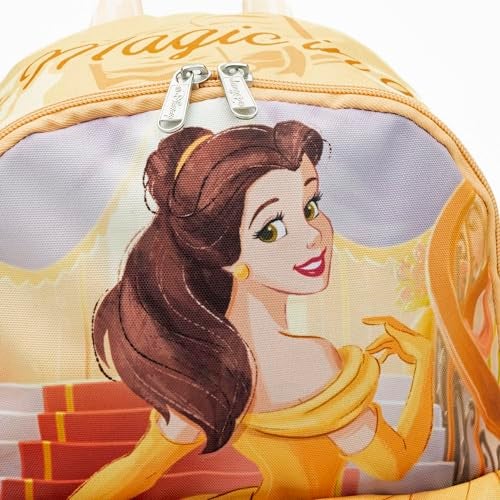 Wondapop - Beauty and the Beast - Belle 13"" Nylon Deluxe Daypack, Yellow, A25233 - Image 5