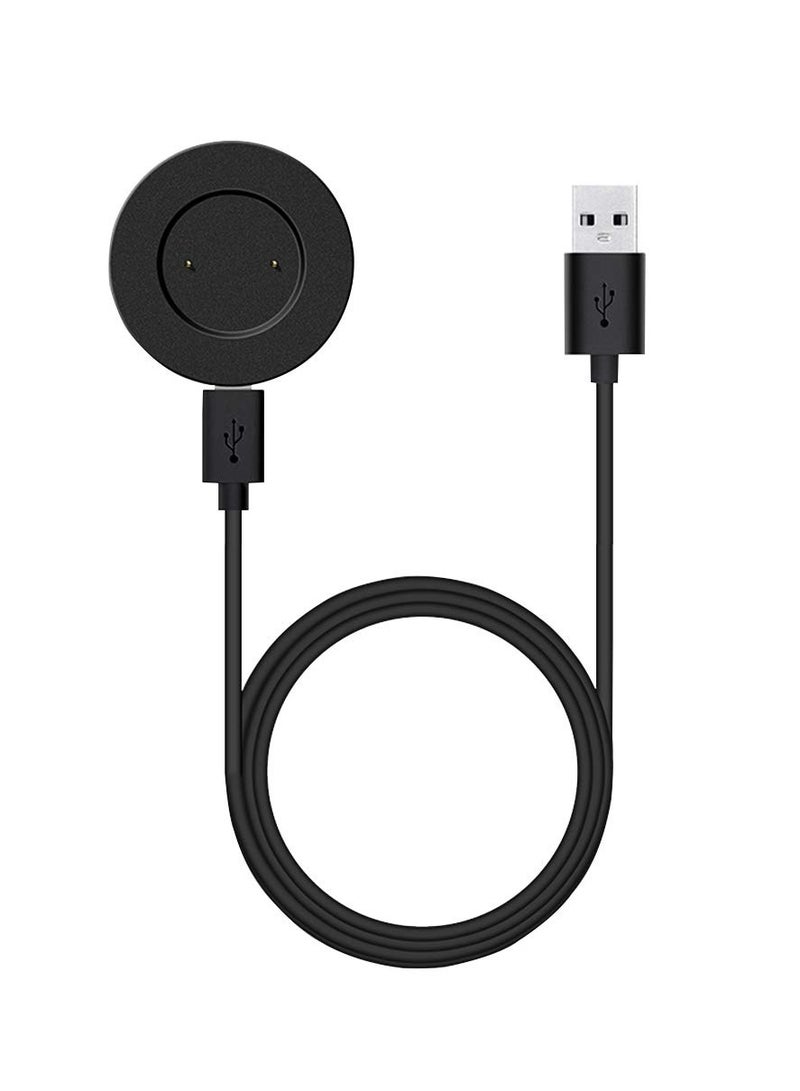 شاحن Huawei Watch GT متوافق، مع كابل شحن USB بطول 1 متر لساعة Huawei Watch GT وHonor Watch. - Image 1