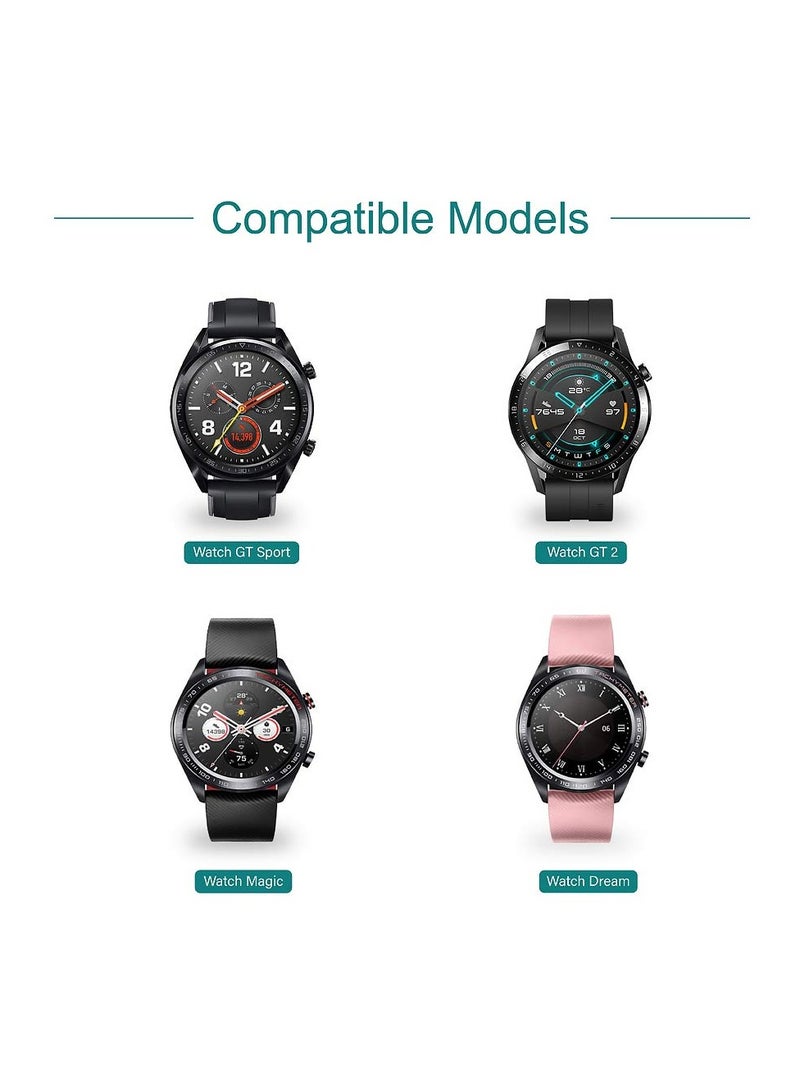 شاحن Huawei Watch GT متوافق، مع كابل شحن USB بطول 1 متر لساعة Huawei Watch GT وHonor Watch. - Image 2