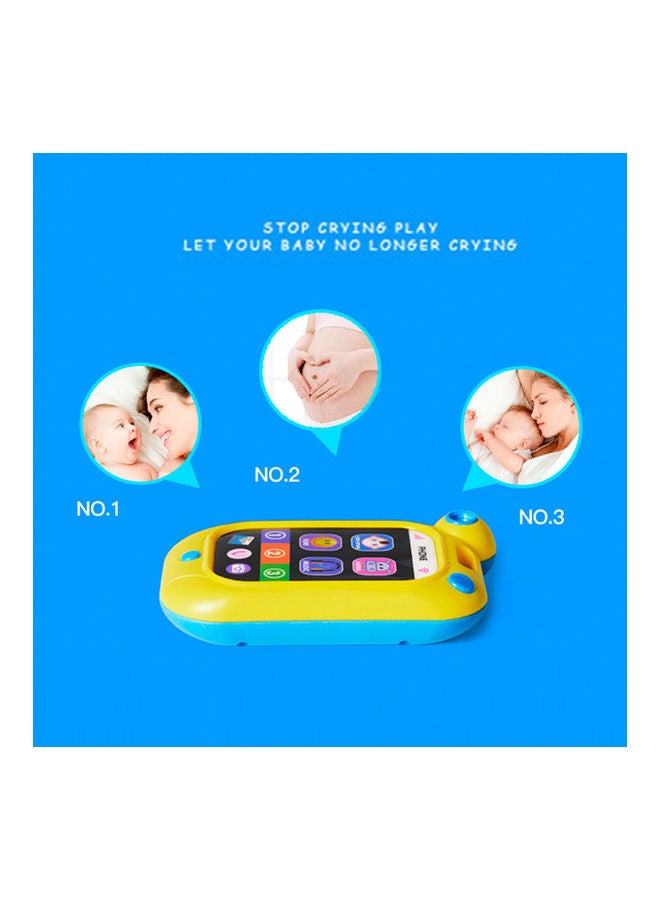 لعبة محاكاة علي شكل هاتف بشاشة تعمل باللمس للتعلم المبكر للأطفال 13x7.5سم - Image 2