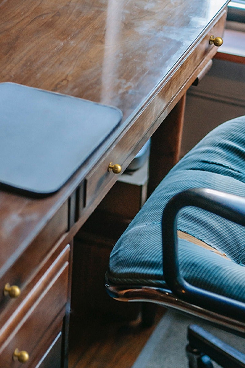 Goo-Ki 6 عبوات مقبض خزانة نحاسي مصقول ، مقبض درج حديث من سبائك الزنك الصلبة ، خزانة ذات نمط بسيط ، مقبض درج خزانة خزانة - Image 5