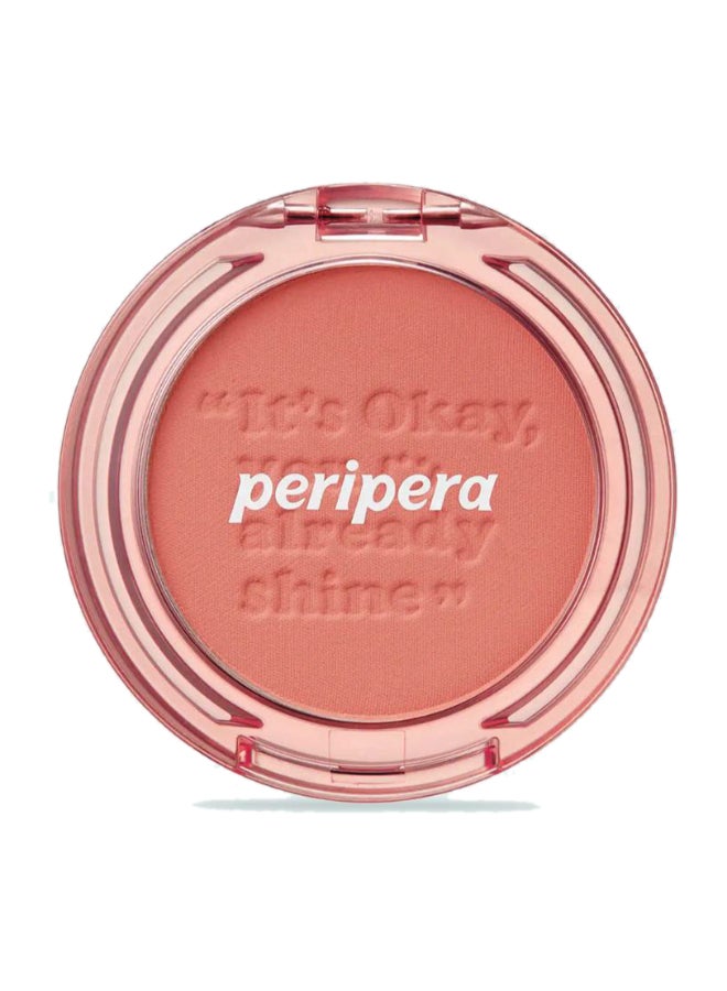 Peripera Pure Blushed Sunshine Cheek 01 Calm Pink - Image 4