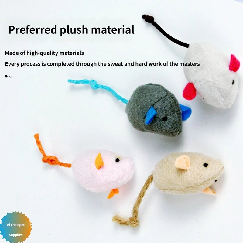 Multicolour Wire Chaser Wand Teaser with Feathers - Interactive Cat Toy for Play and Exercise - Image 5