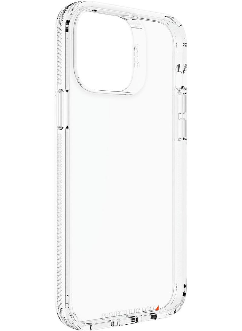 Crystal Palace for iPhone 13 Pro MAX Case Cover with D3O Crystalex Impact Protection Up to 13 Feet / 4 Meter - Clear - pzsku/Z9F9AF1415788ABB1706FZ/45/_/1687260310/eaa223e4-147a-4712-be92-8e472a690332