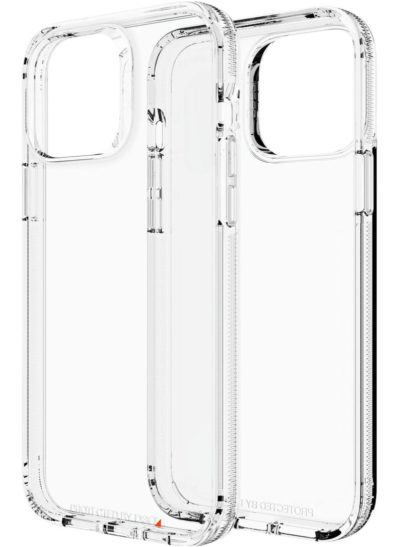 Crystal Palace for iPhone 13 Pro MAX Case Cover with D3O Crystalex Impact Protection Up to 13 Feet / 4 Meter - Clear - pzsku/Z9F9AF1415788ABB1706FZ/45/_/1687260337/571e587b-69e6-4f0a-9923-8fa5f5d4e906