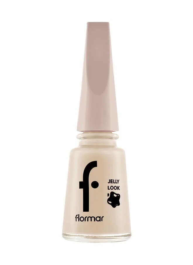 فلورمار Flormar Jelly Look Nail Enamel - JL41 Whipped Cream