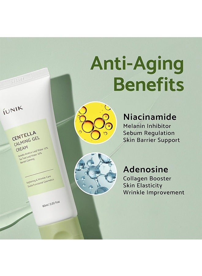 iUNIK Centella Calming Gel Cream 60ml - Image 2