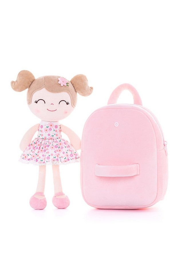 Gloveleya Kids Backpacks Girls Backpack Plush Bags Diaper Bag Printed Sunflower Backpack 9" - Image 4