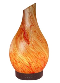 Deep Grain 3D Glass Aromatherapy Diffuser: Transform Your Space into a Serene Haven of Bliss (Black Base)